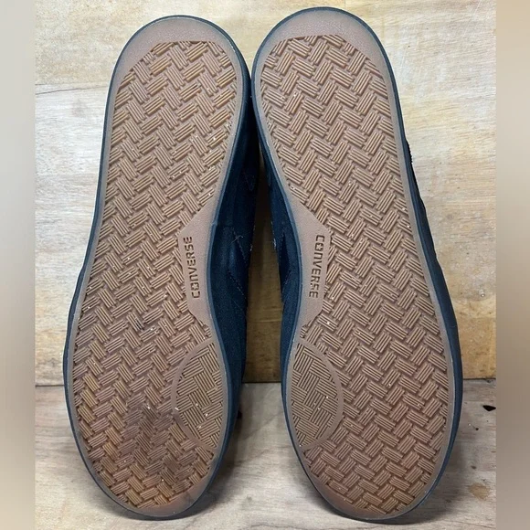 Converse Checkpoint SUEDE Pro Ox Womens Size 10.5 Shoes Sneakers Black 166019C - Picture 7 of 8